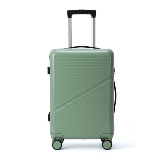 KTM-817107 Three-Piece Hard Luggage Trolley Set with Durable Polycarbonate Material