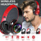 KTM-818515 Wireless Gaming Headset with Foldable Design, Hi-Fi Sound, and Built-In Microphone for Gamers