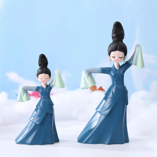 KTM-820179 Antique Inspired PVC Action Figure of Chinese Beauty Lady