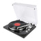 KTM-821267 Fully Automatic Wooden Vinyl Record Player with Nostalgic Mechanical Design