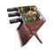 KTM-832851 Stainless Steel Portable Indoor Barbecue Grill for 2-3 Persons with Tube Burners