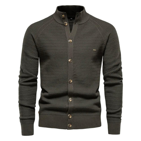 KTM-856595 Customized Men's Business Sweater Knit Sweater Fall and Winter New Cardigan Men's Pullover Coat