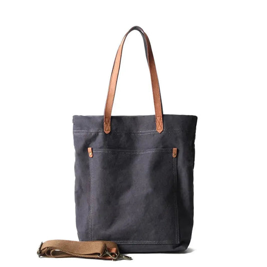 KTM-872339 Women's Canvas Crossbody Shopping Tote Bag - FX7096, 29x12x39cm