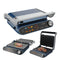 KTM-882963 Digital Glass Surface Smokeless Indoor Panini Grill - 180 Degrees Opening Contact Toaster