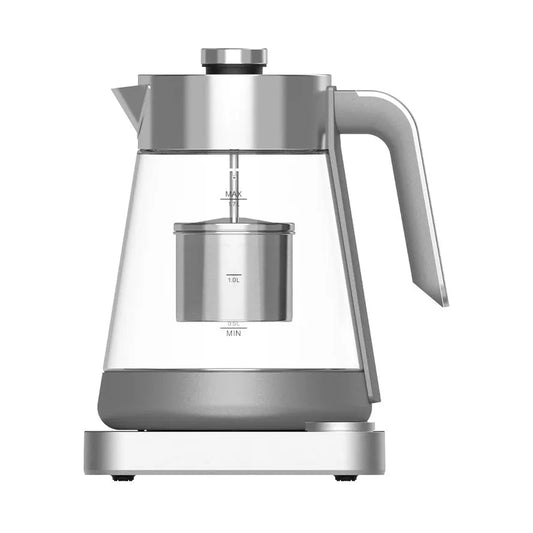 KTM-889299 Digital Glass Kettle Tea Maker - 1.6L Electric Portable Travel Kettle with Automatic Shut-Off