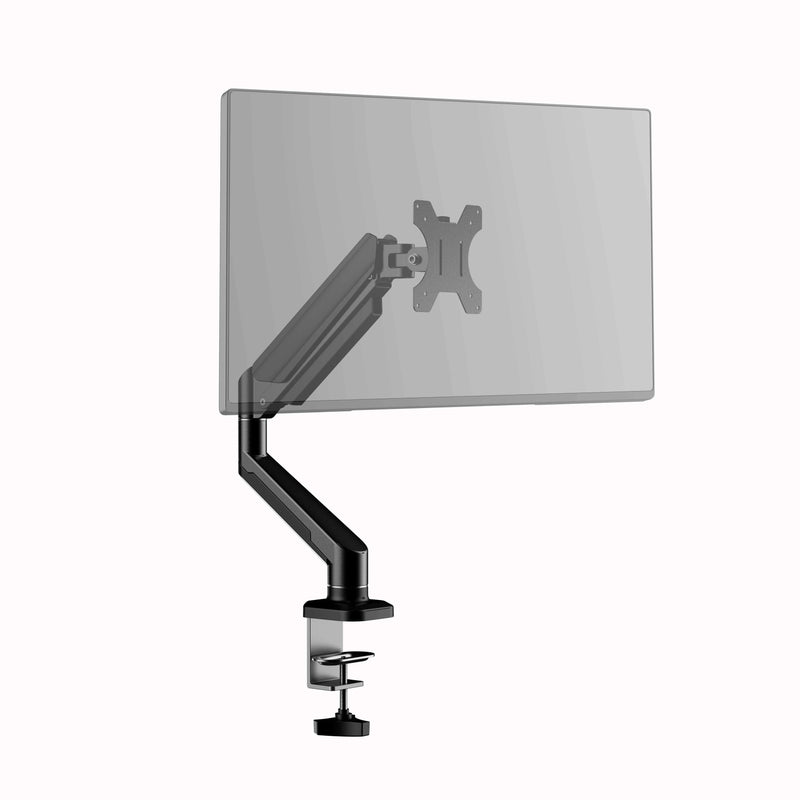 KTM-904531 Single Desktop Monitor Arm for 10 to 32 Inch Screens with Tilt and Swivel Functions, Wall Mounted, Max VESA 100x100mm