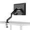 KTM-904531 Single Desktop Monitor Arm for 10 to 32 Inch Screens with Tilt and Swivel Functions, Wall Mounted, Max VESA 100x100mm
