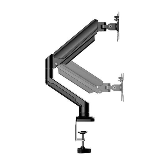 KTM-904531 Single Desktop Monitor Arm for 10 to 32 Inch Screens with Tilt and Swivel Functions, Wall Mounted, Max VESA 100x100mm