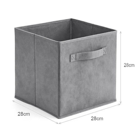 KTM-911251 Foldable Non-Woven Storage Organizer with Strong Handle for Kids' Toys and Clothing