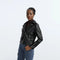 KTM-919123 Women's Fall/Winter European American Temperament Jacket PU Leather With Zipper Women's Clothing Jacket Custom