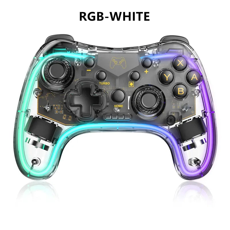 KTM-919315 RGB Wireless Pro Controller for Nintendo Switch, Switch Lite, OLED, Android, iOS, Windows PC