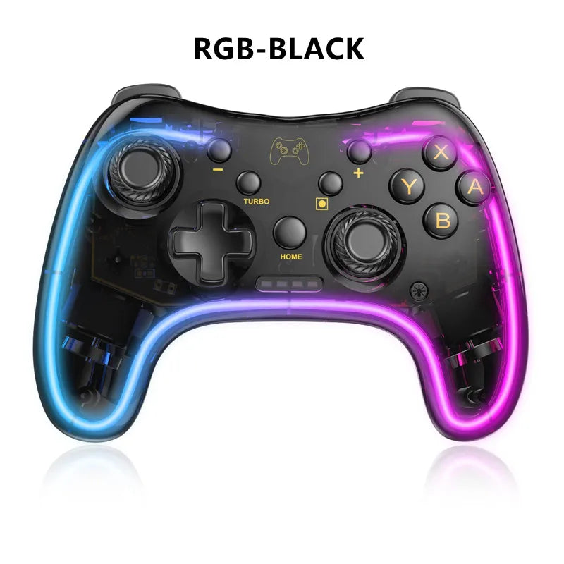 KTM-919315 RGB Wireless Pro Controller for Nintendo Switch, Switch Lite, OLED, Android, iOS, Windows PC