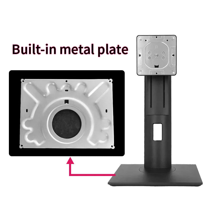 KTM-928979 Ergonomic Computer Monitor Riser with Mini PC Mount for Increased Screen Height