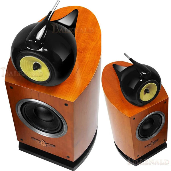 KTM-944723 Hi-Fi 8-Inch Three-Way Bookshelf Speaker with Nautilus Audio Design