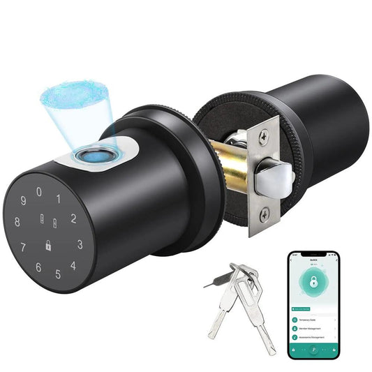 KTM-945811 Smart Keyless Electronic Door Lock with Fingerprint and Password Functionality