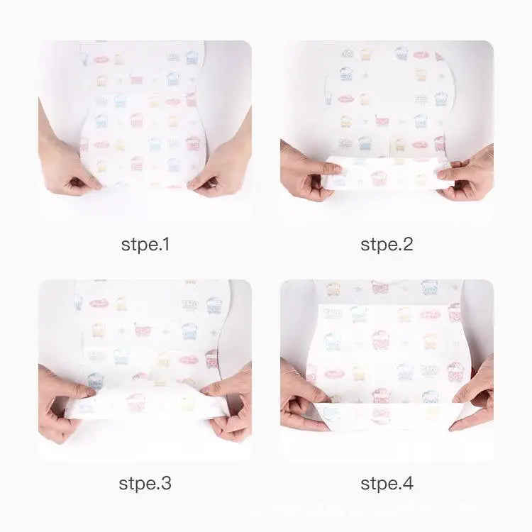 KTM-952467 Sleeveless Disposable Baby Bibs Waterproof Custom Hot Baby Dinner Baby Feeding Bib