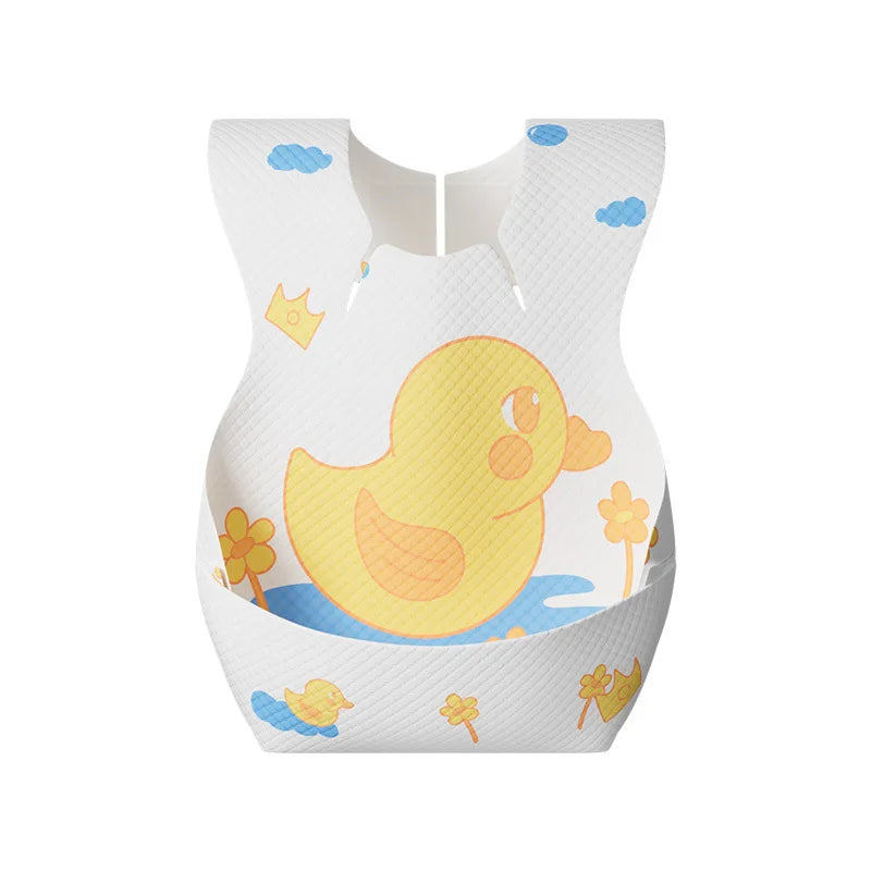 KTM-952467 Sleeveless Disposable Baby Bibs Waterproof Custom Hot Baby Dinner Baby Feeding Bib