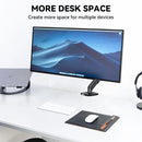 KTM-952723 Adjustable Single Arm VESA Monitor Desk Mount Stand for Computer Tables