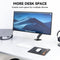 KTM-952723 Adjustable Single Arm VESA Monitor Desk Mount Stand for Computer Tables