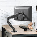KTM-952723 Adjustable Single Arm VESA Monitor Desk Mount Stand for Computer Tables