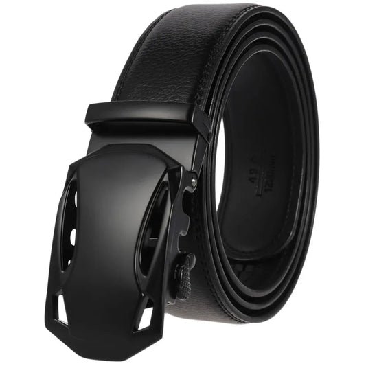 KTM-966355 Men's Genuine Leather Cowboy Belt - Model LY55-8888-1