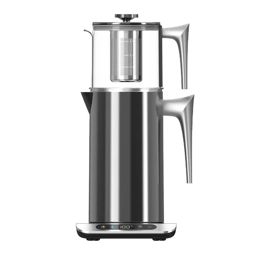 KTM-969171 Adjustable Temperature Electric Kettle for Japanese Hot Water and Turkish Coffee with Cordless Design and Keep Warm Feature