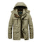 KTM-980179 New Men's Style Winter Medium Length Hooded Jacket Large Size Thickening Outdoor Winter Coat Men's Coats