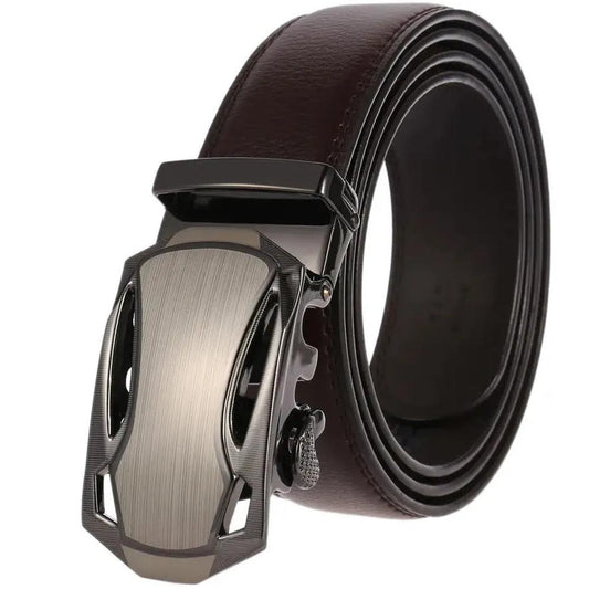 KTM-990931 Genuine Leather Men's Belt – Durable Cowhide Fashion Accessory